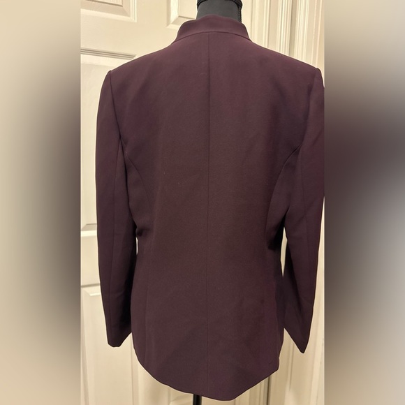 Kasper Purple Tailored Blazer - Picture 3 of 5